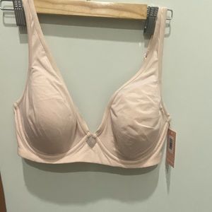 NWT 24/7 cotton plunge 36D